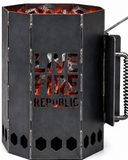 Live Fire Republic Carbon Steel Charcoal Chimney