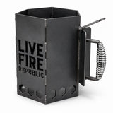 Live Fire Republic Carbon Steel Charcoal Chimney