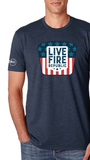 LFR Stars and Stripes Badge T-Shirt