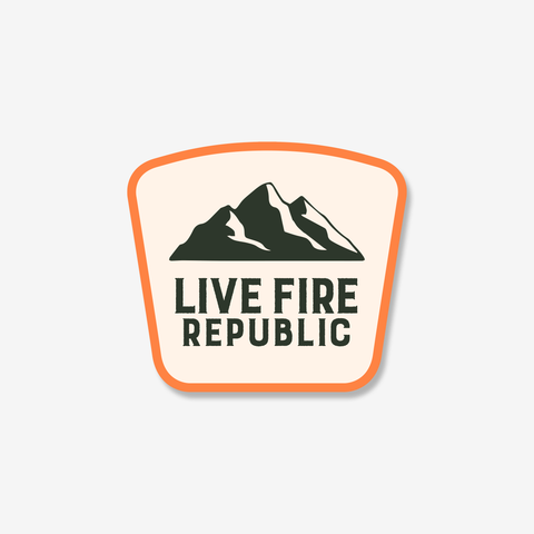 LFR Mountain Badge Sticker