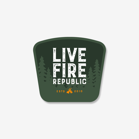 LFR Forest Badge Sticker