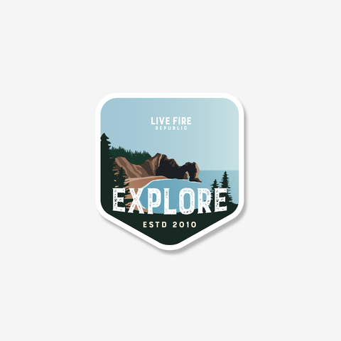 LFR "Explore" Sticker